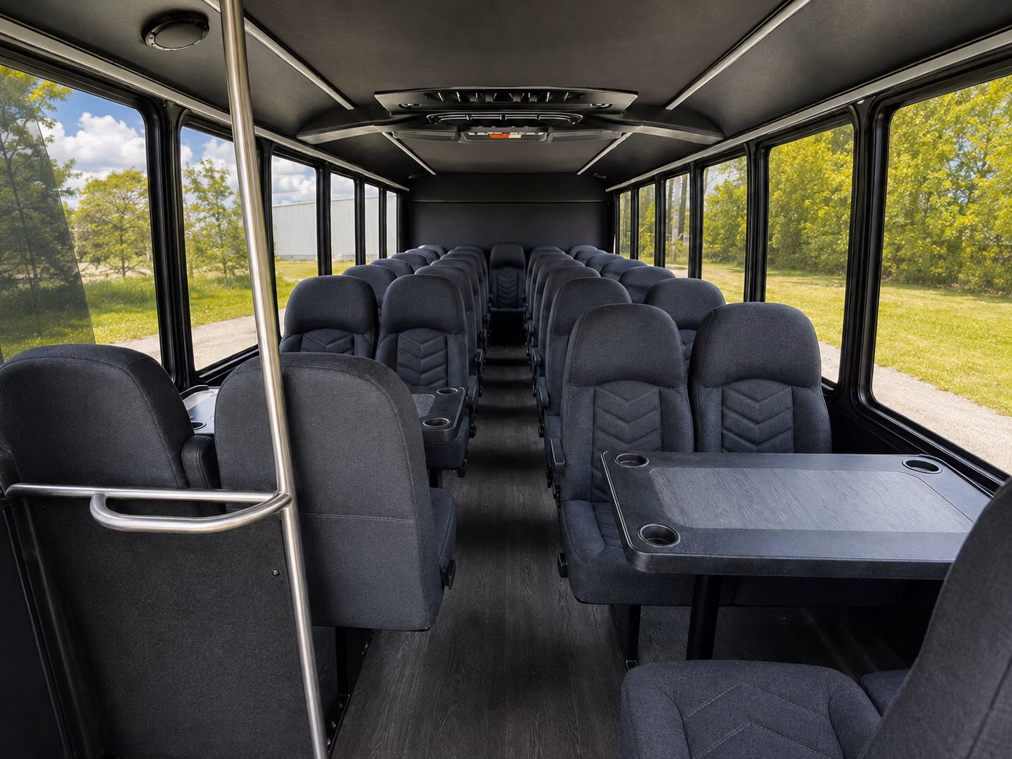 mission viejo private event transportation onboard seating