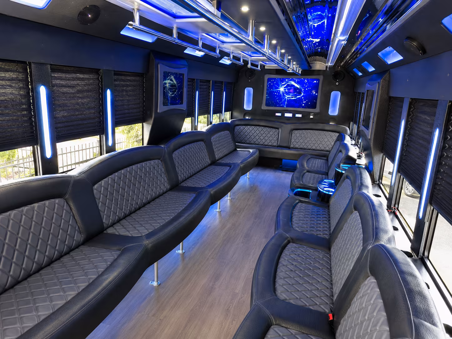 mission viejo wedding party bus rental