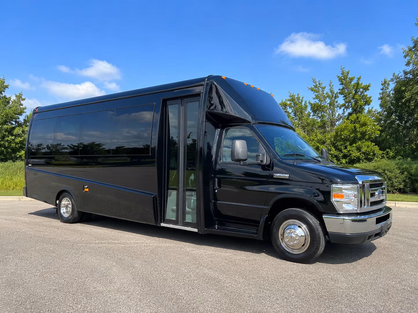 santa ana government military charter bus rentals