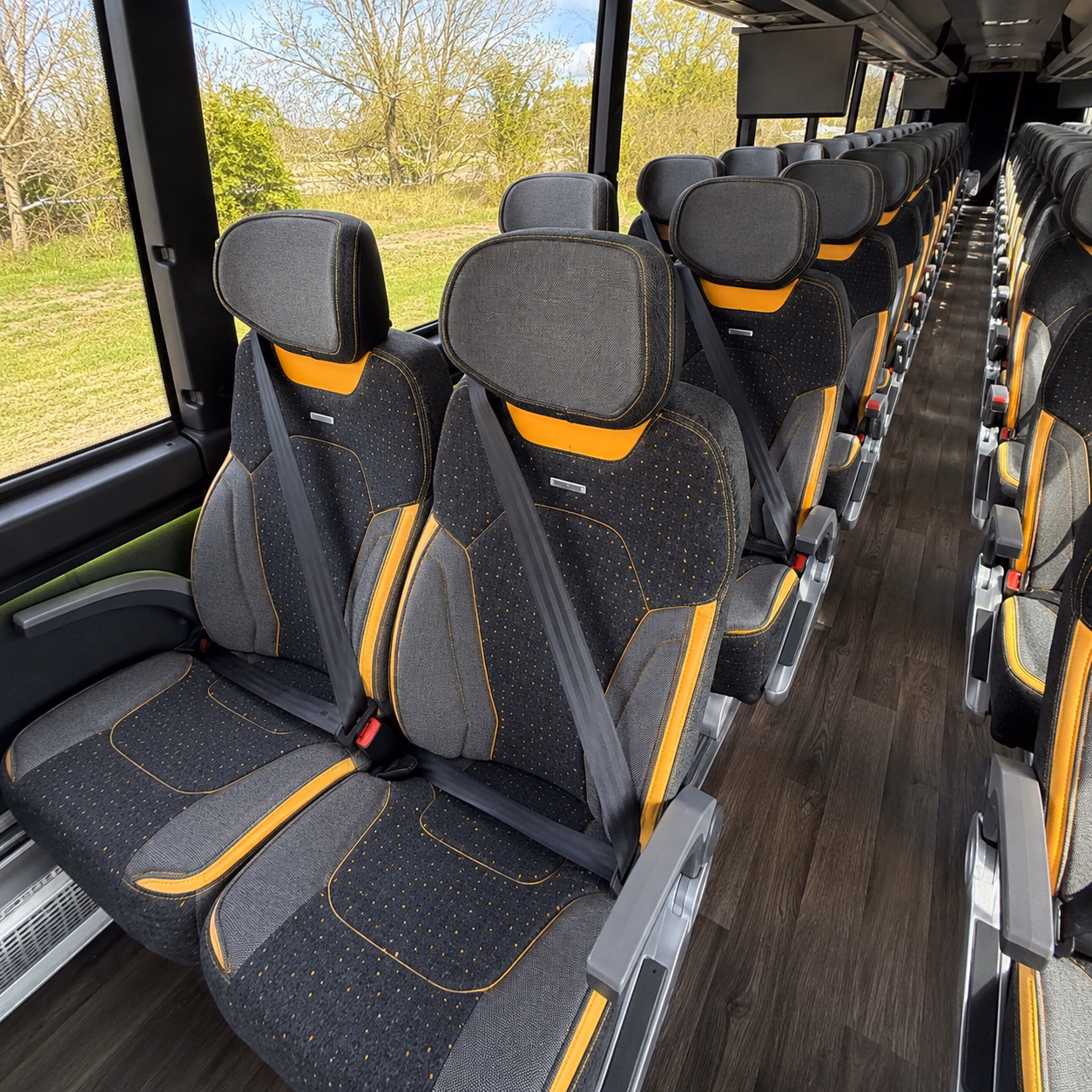 tustin timely charter buses for tustin wedding guests